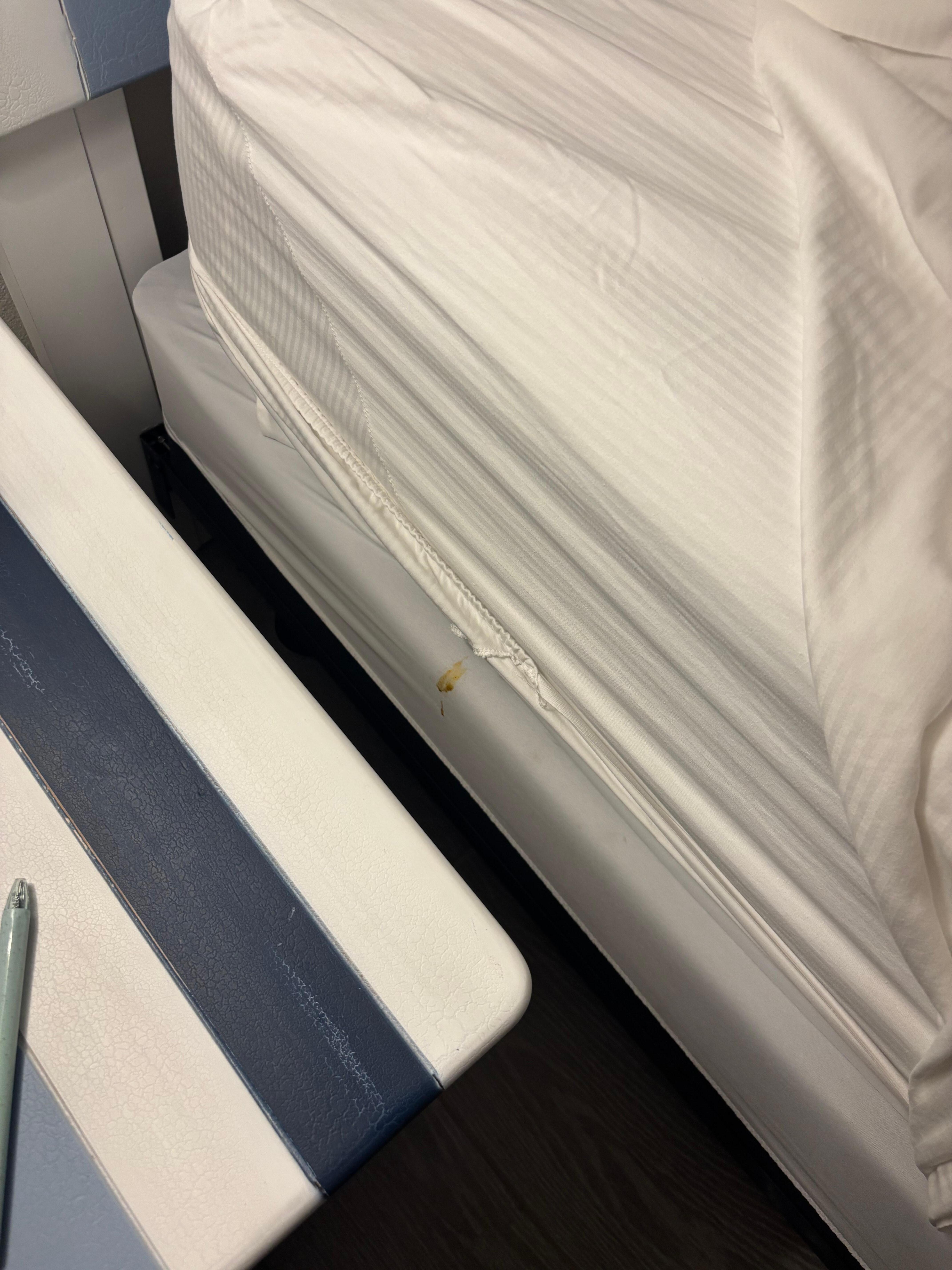 Sauce on box spring