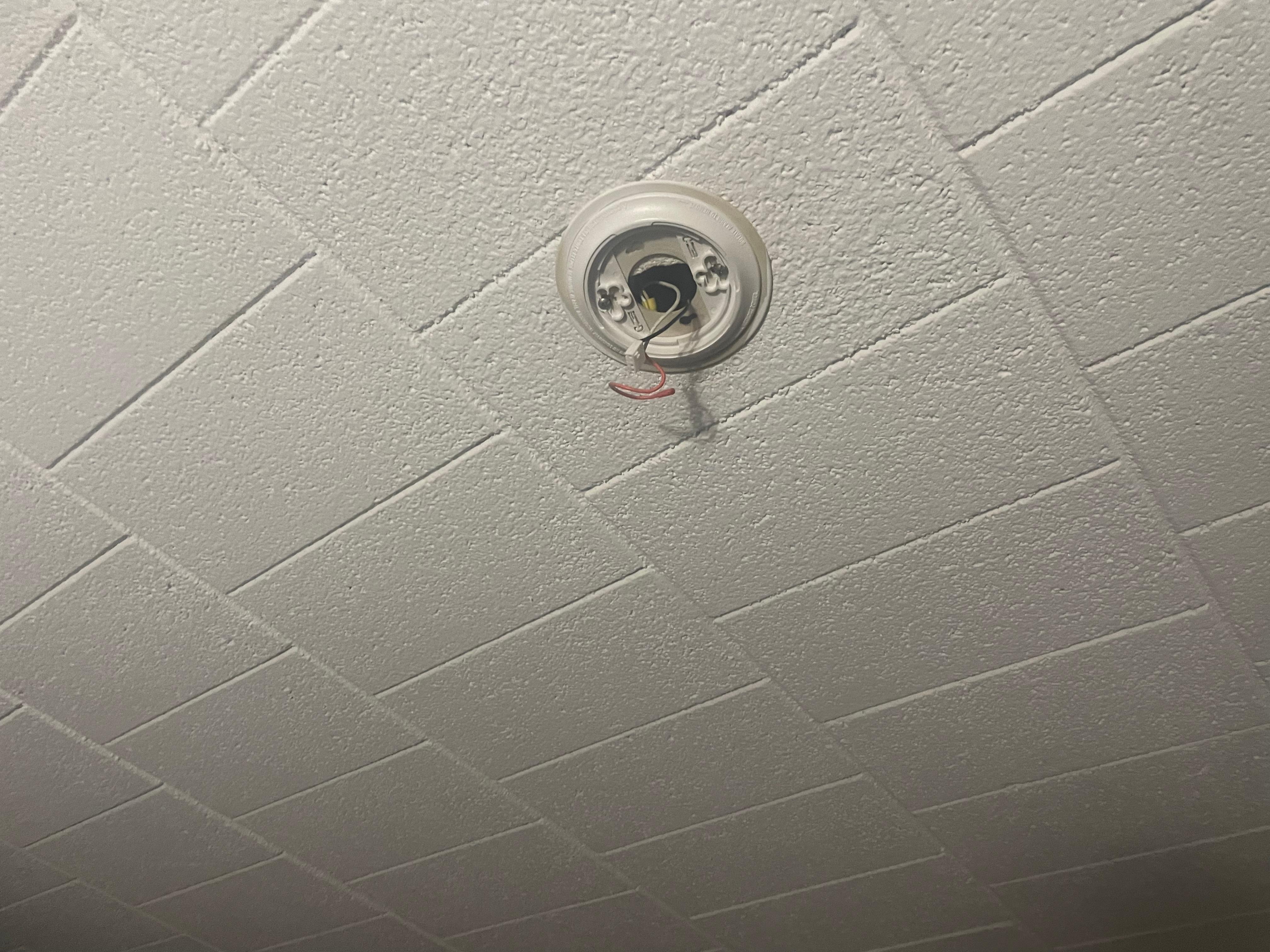 Better hope no fire in room. 