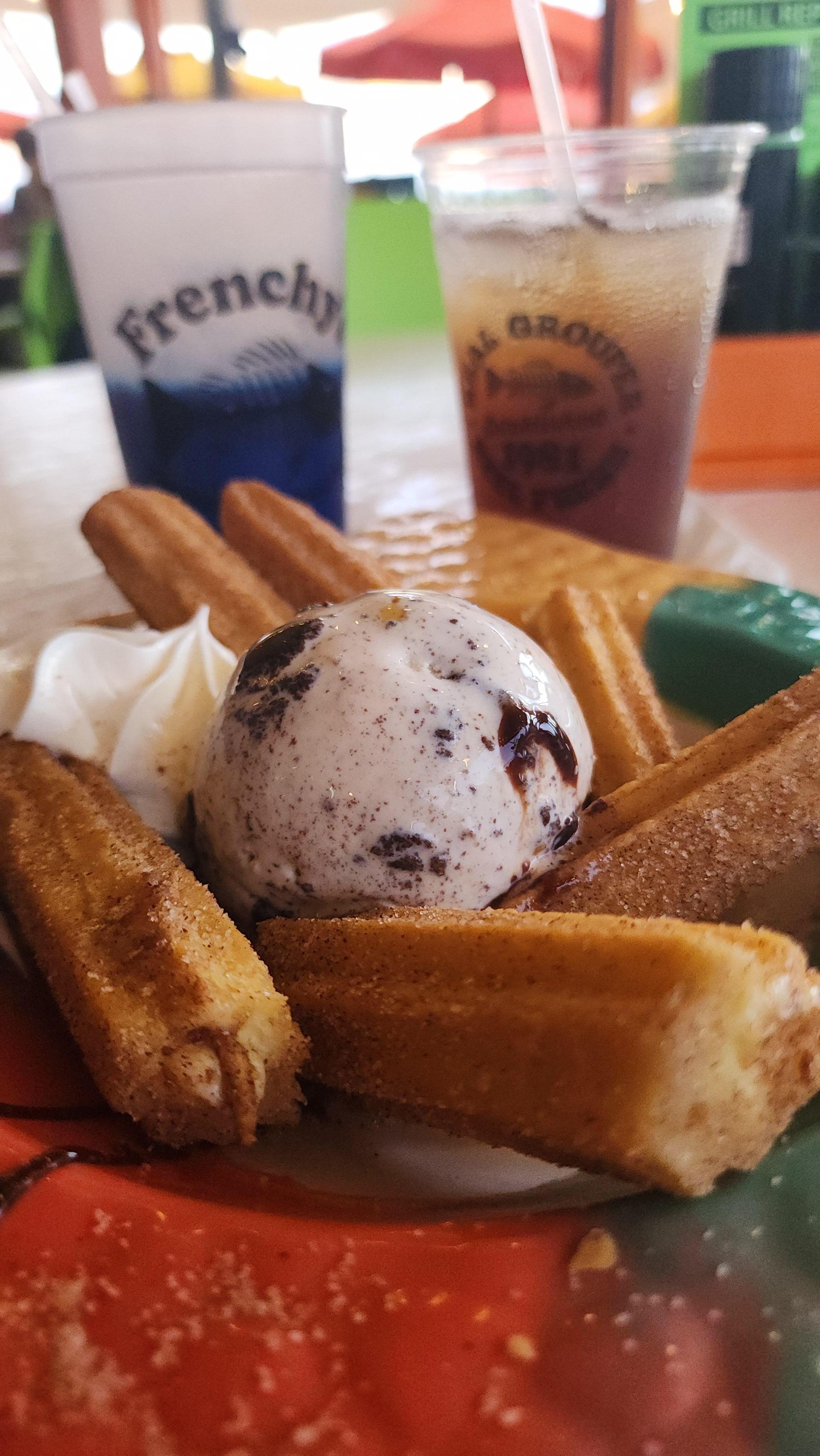 Dessert at Frenchy's