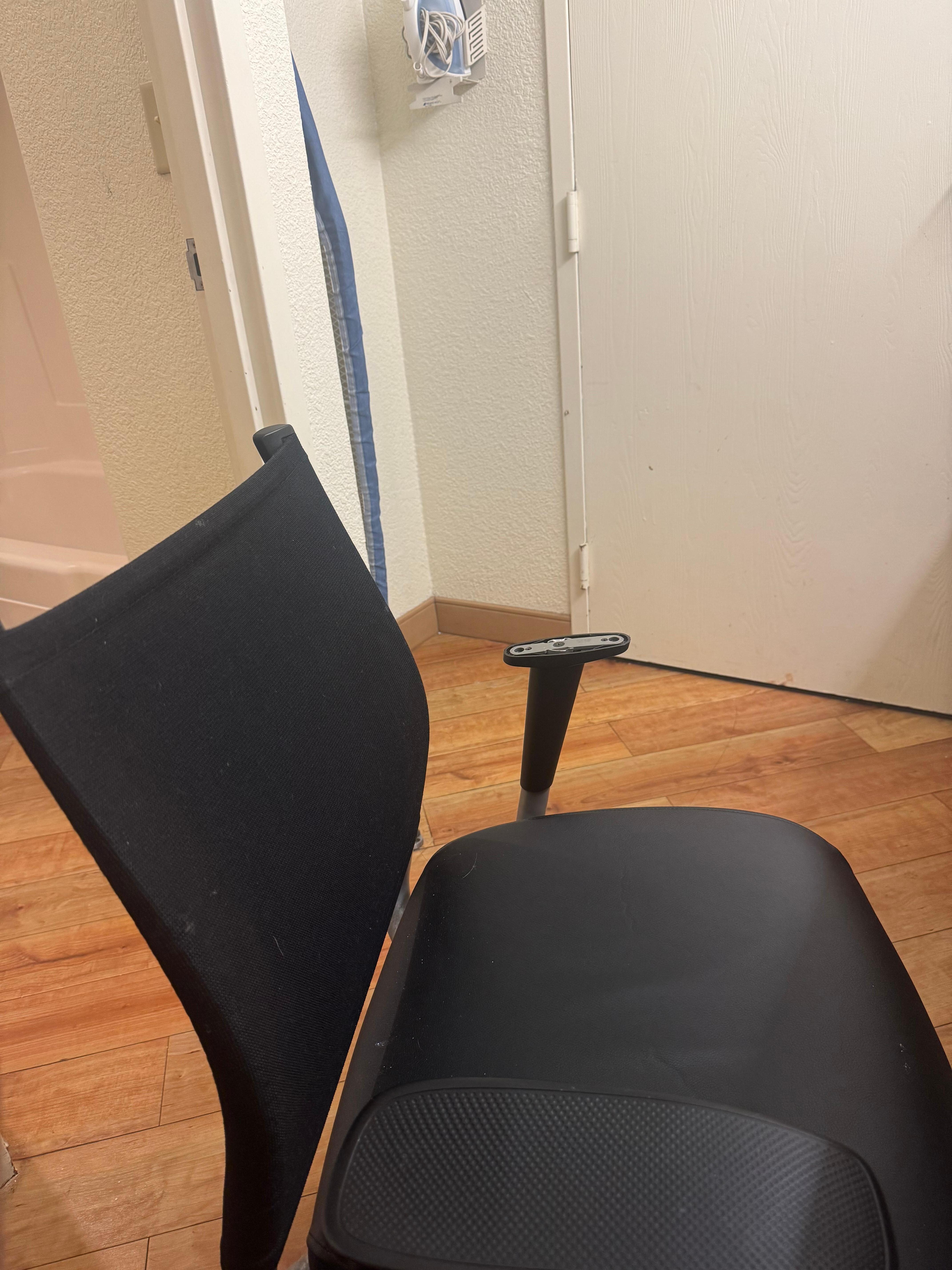 Broken furniture. 