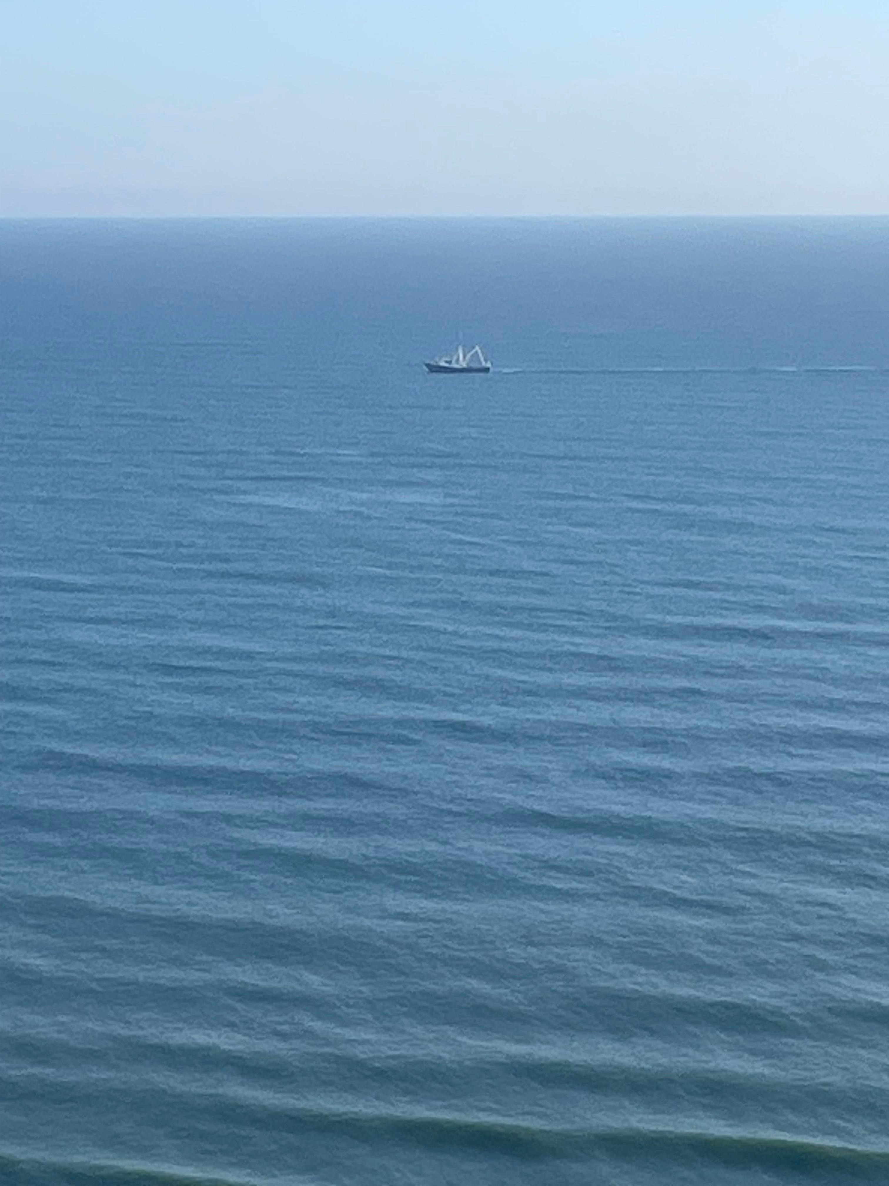 View of ocean from the deck
