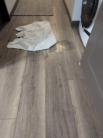 Washing machine leaking