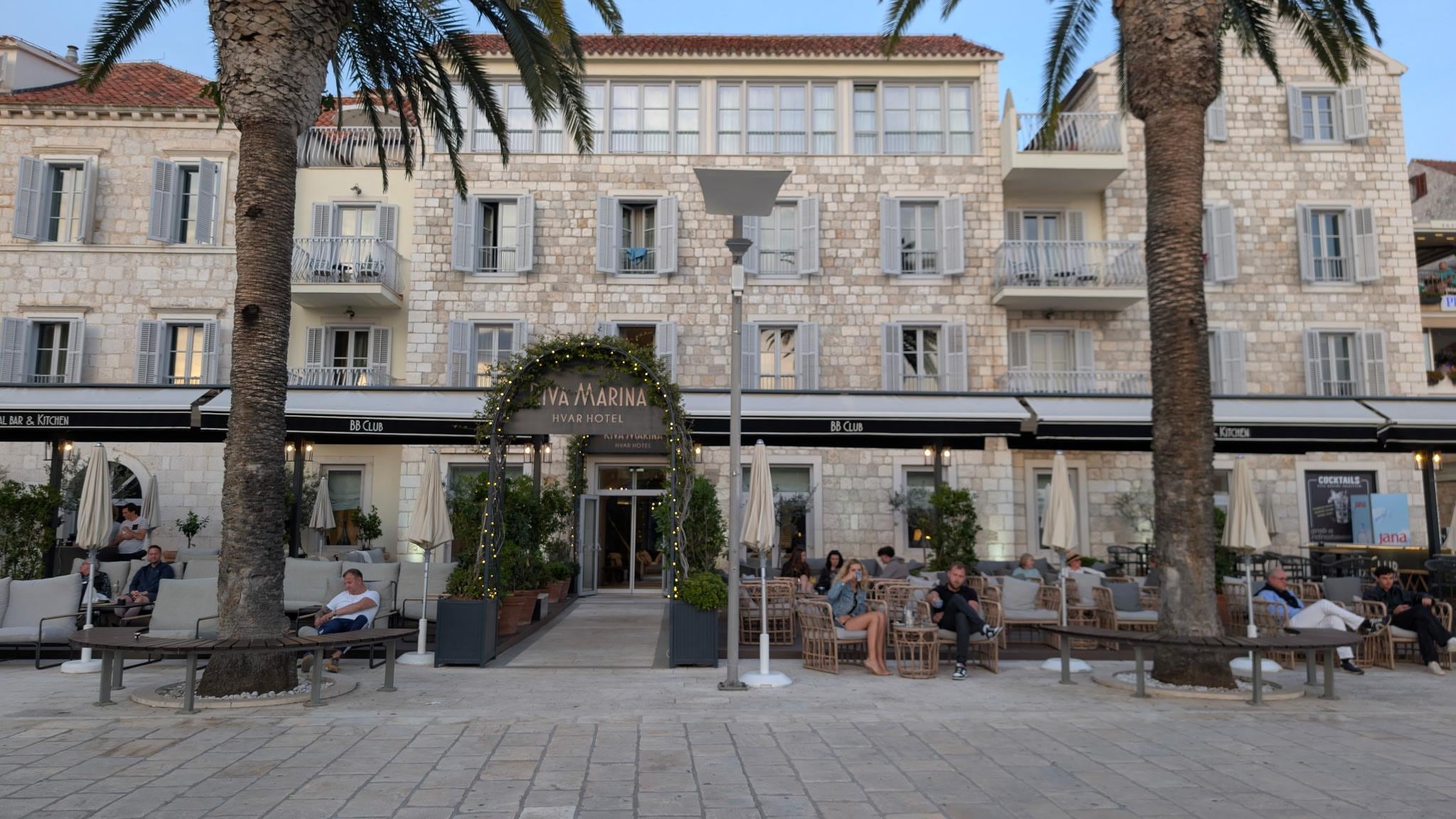 The hotel