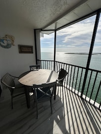 View from the balcony