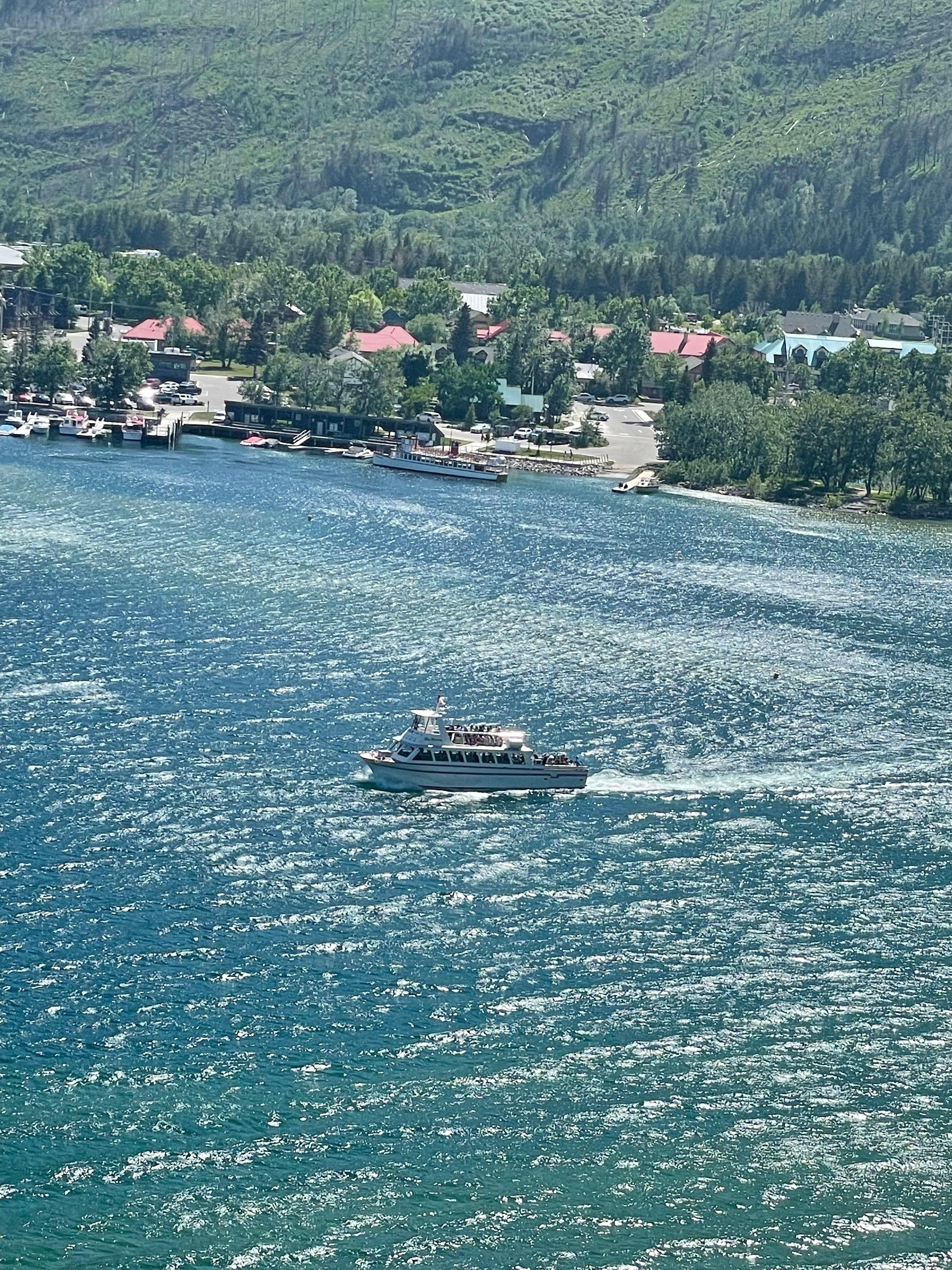 View from hotel room