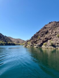 Lake Mojave was beautiful