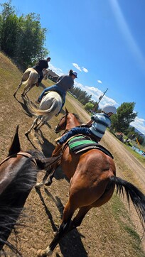 Yellowstone horse riding adventure