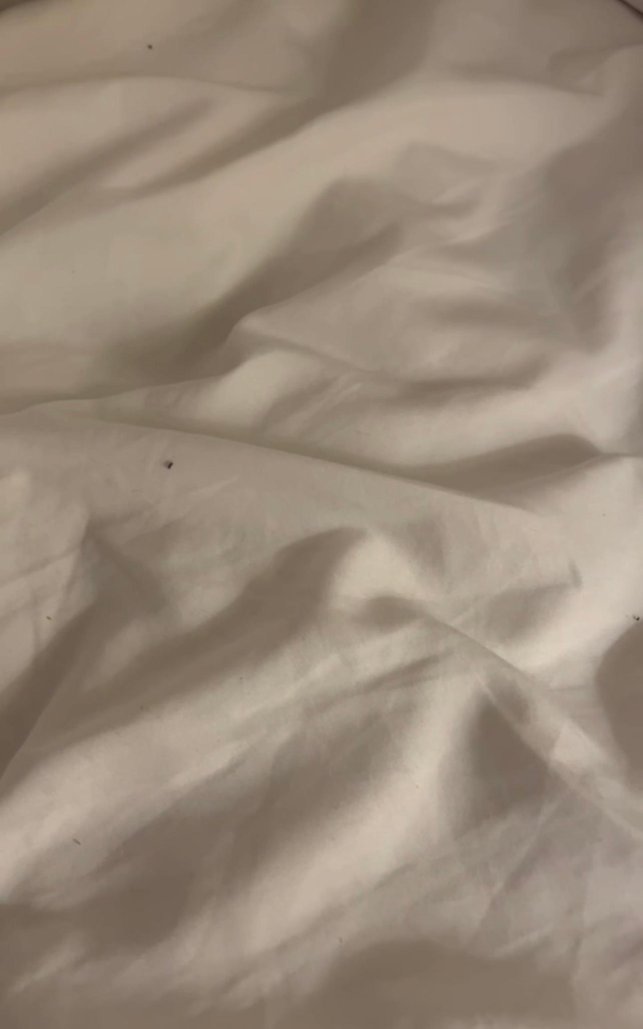 Little ants on the bed..