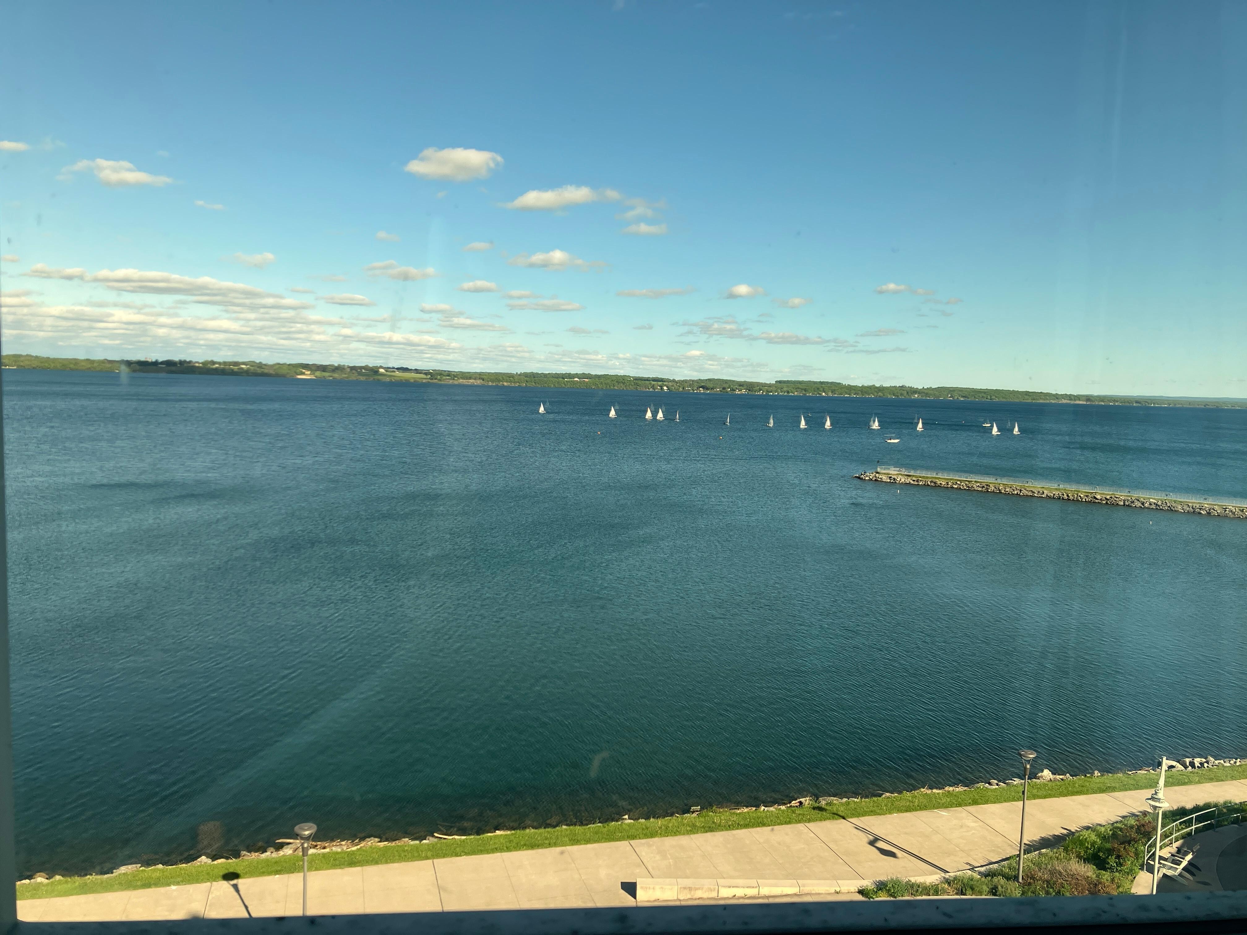 view from our room