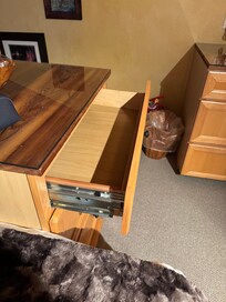 Doesn’t close and blocks access to the loft