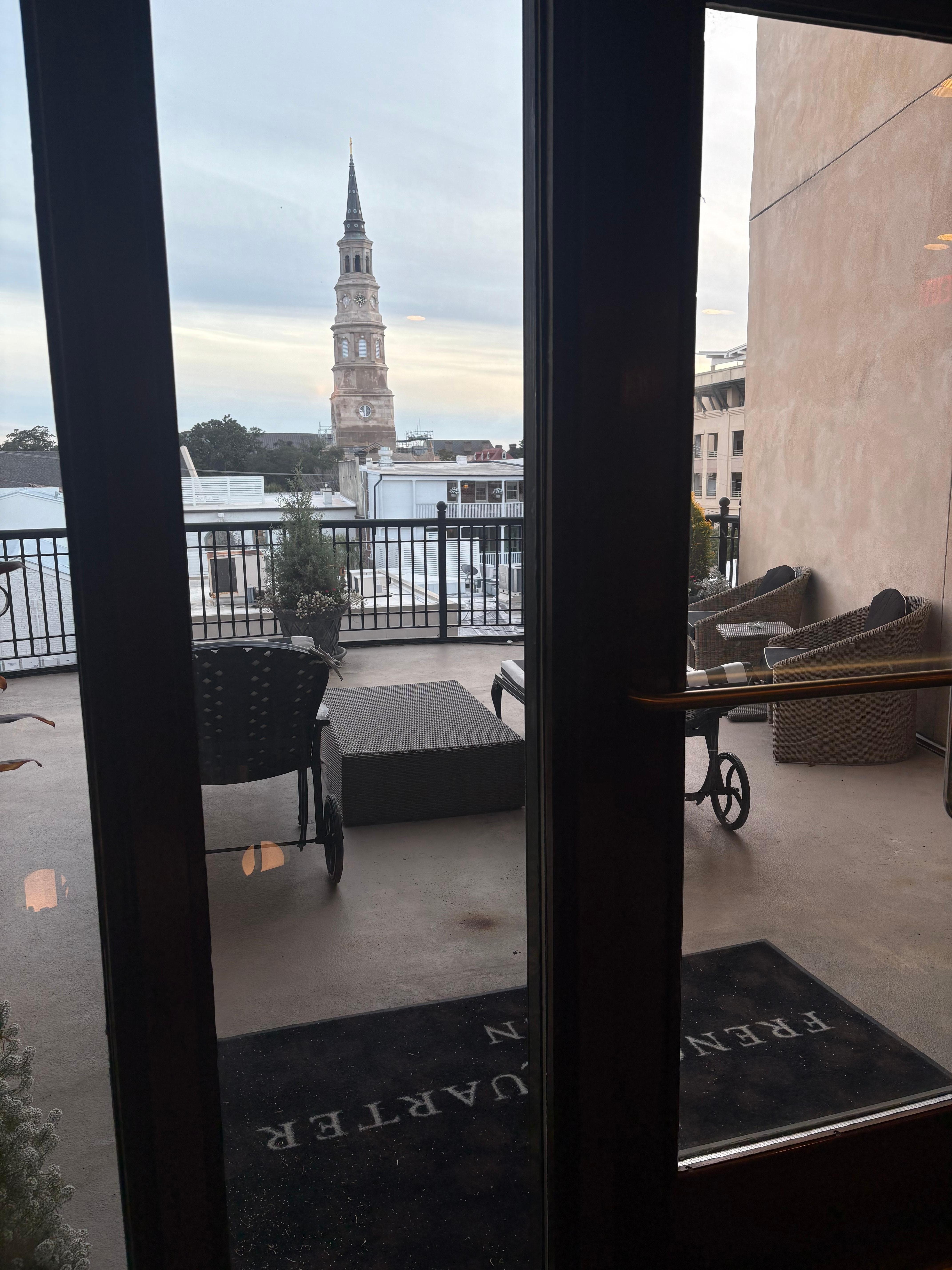 View from the hotel 👍