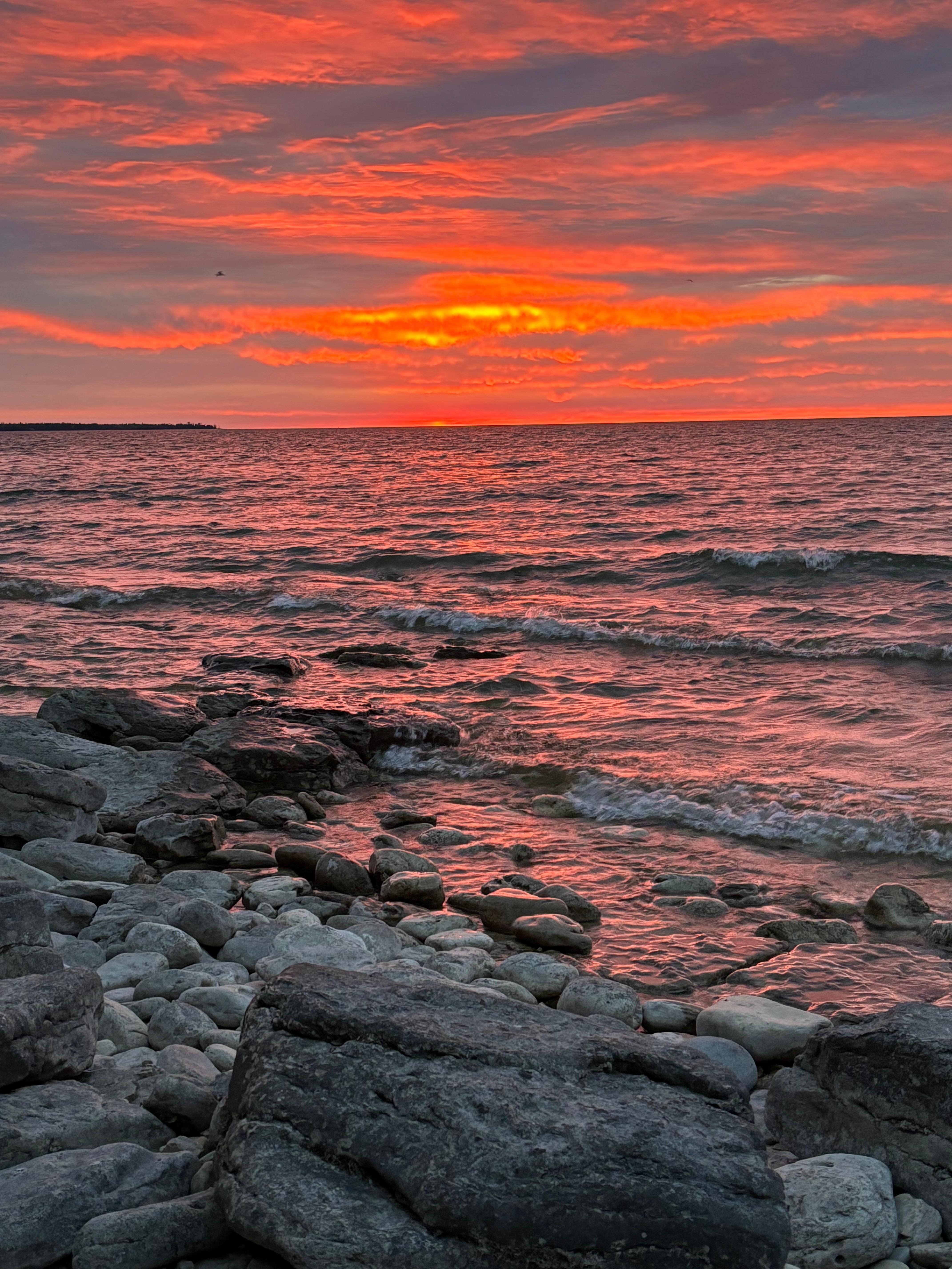 Sunrise at 5:07am