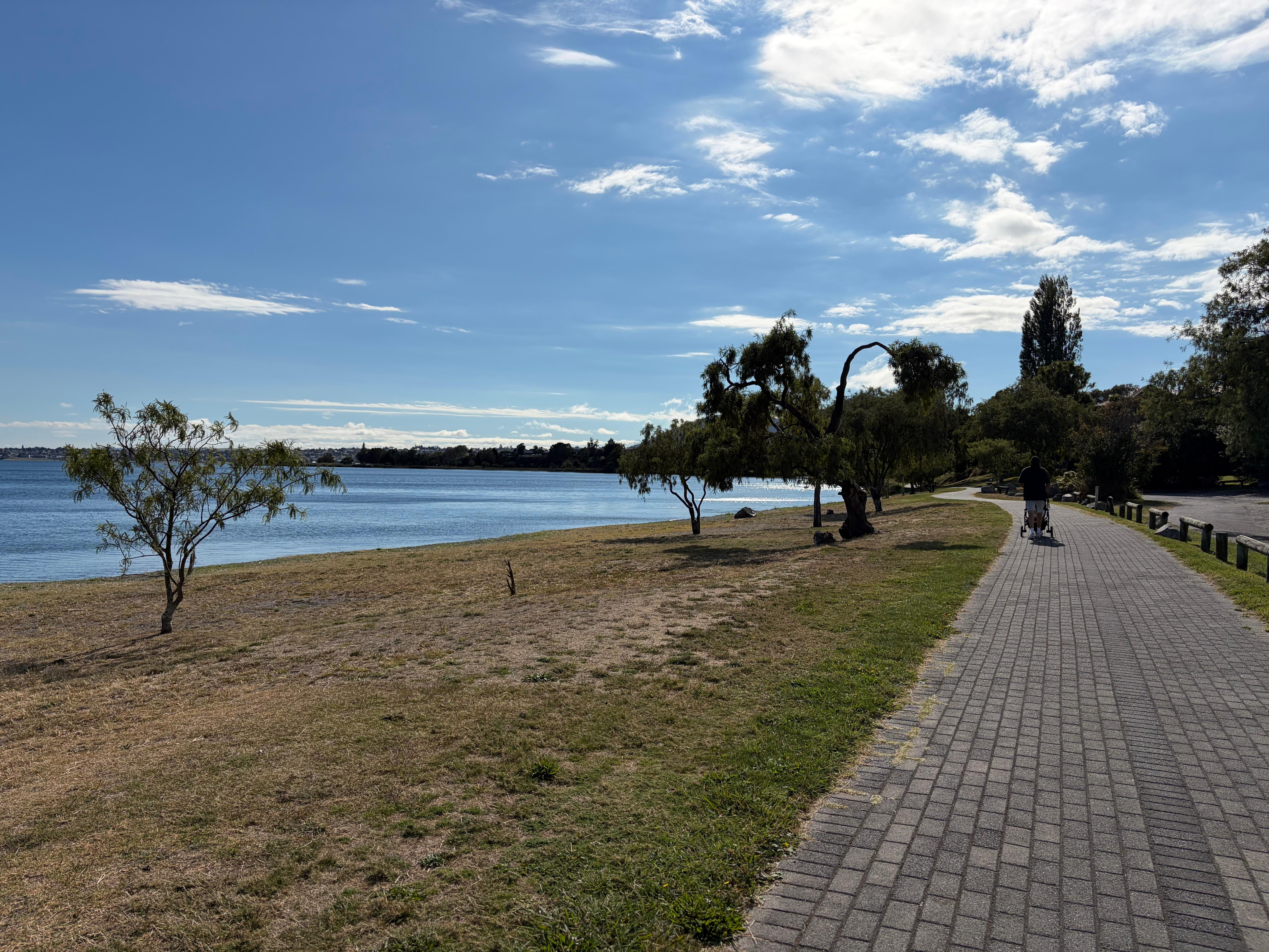 Path on Lake Taupo
