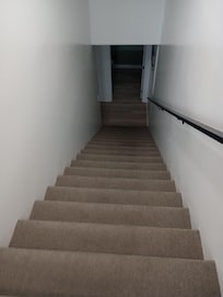 Carpet dirty, floors were not mopped/clean. Bits of popcorn, and other debris were found on our floors.