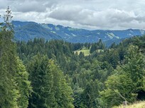 In de nabijheid van het appartement (hoger gelegen)
