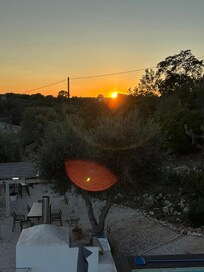 Sunset from the roof.