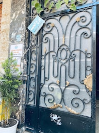 Main entrance door to Hotel