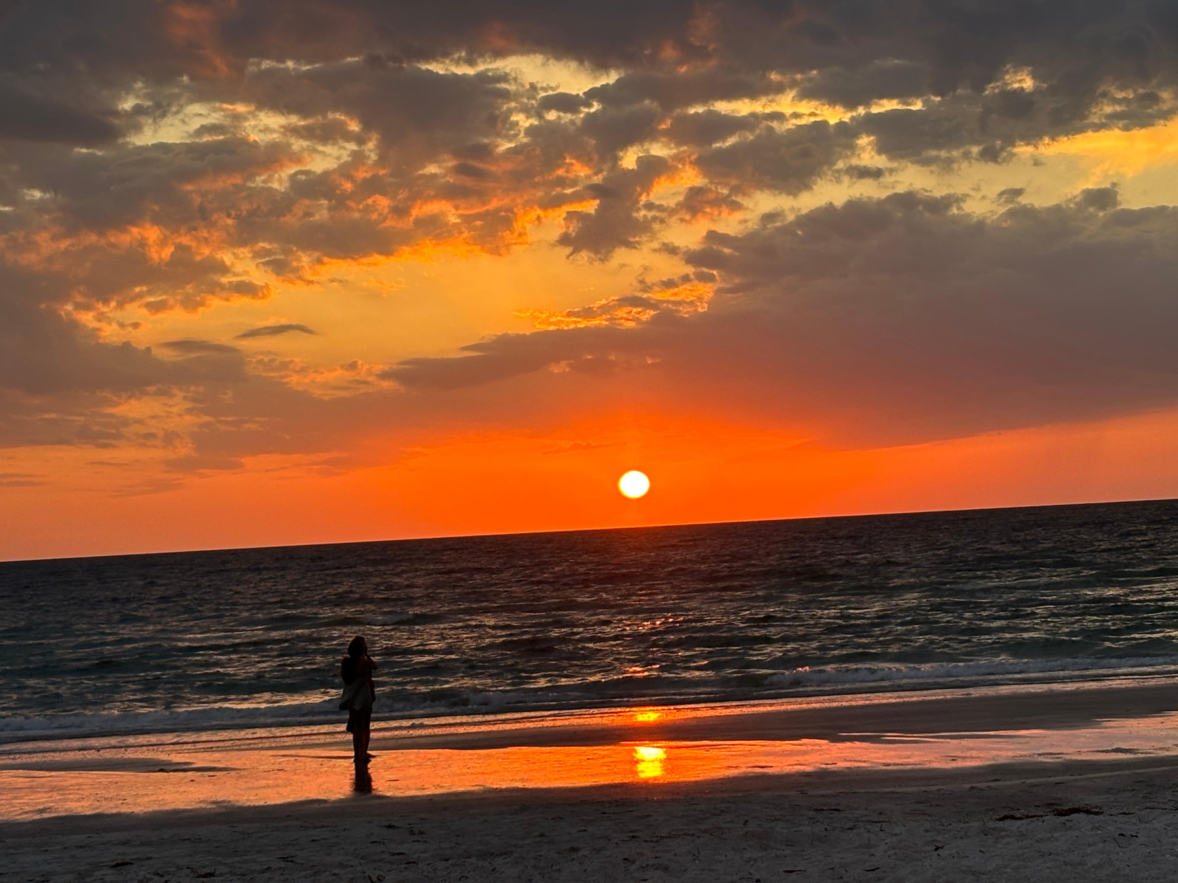 Sunsets are spectacular at IRB! 