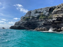 Along the eastern coastline of Mallorca
