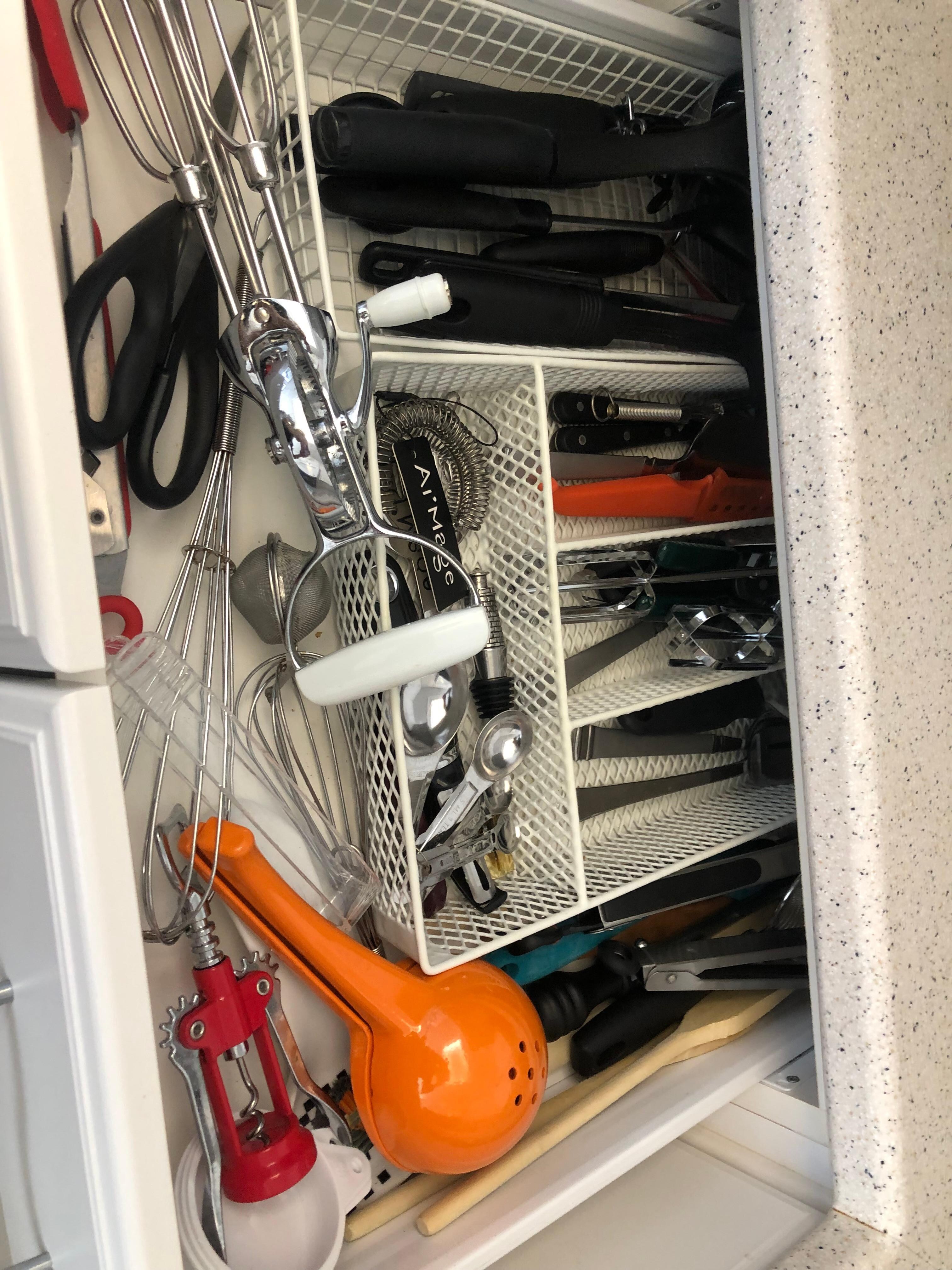 Mismatched/ cluttered