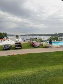 Right from the from the front porch!! Great view