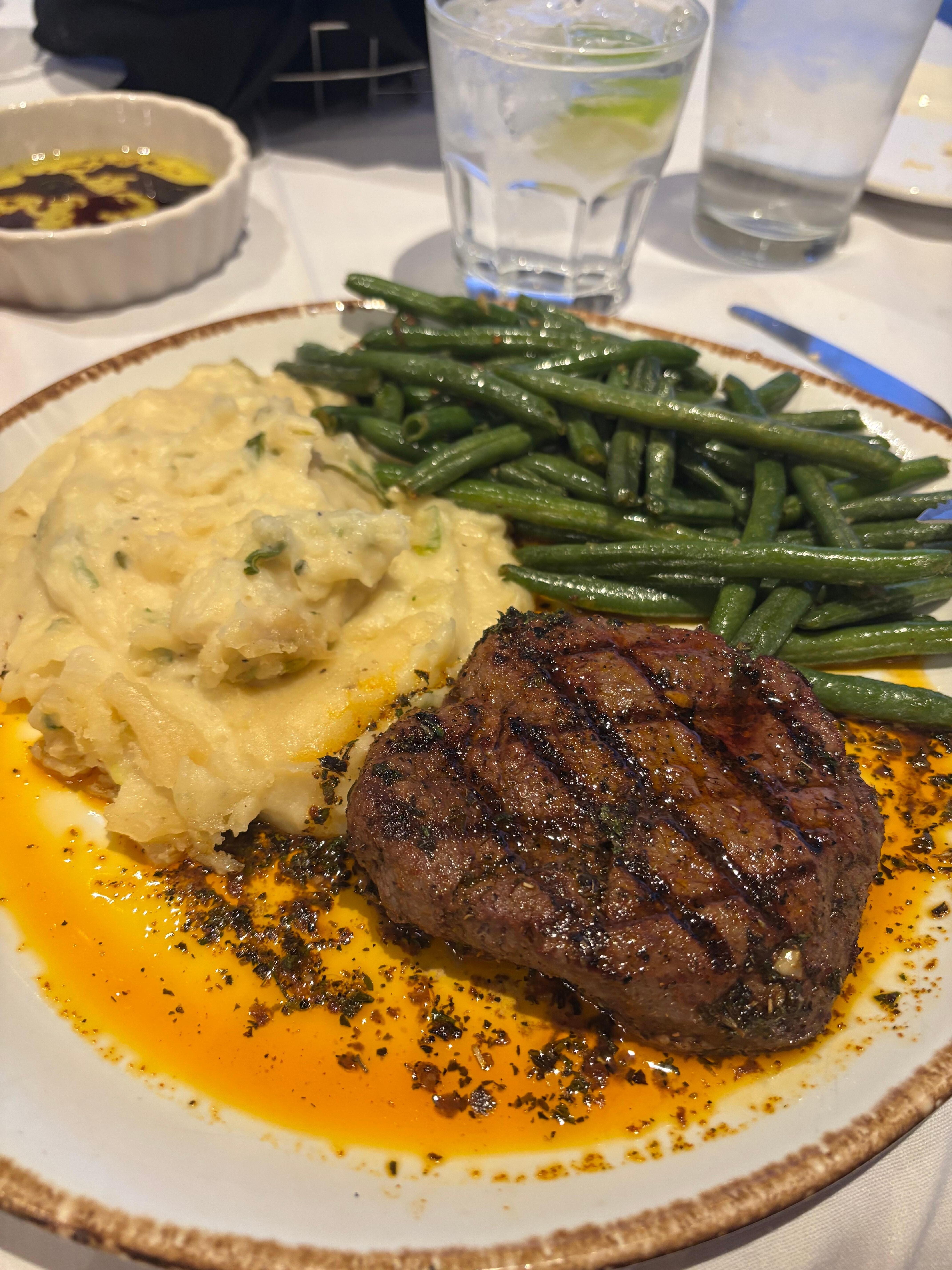 Fine dining within walking distance