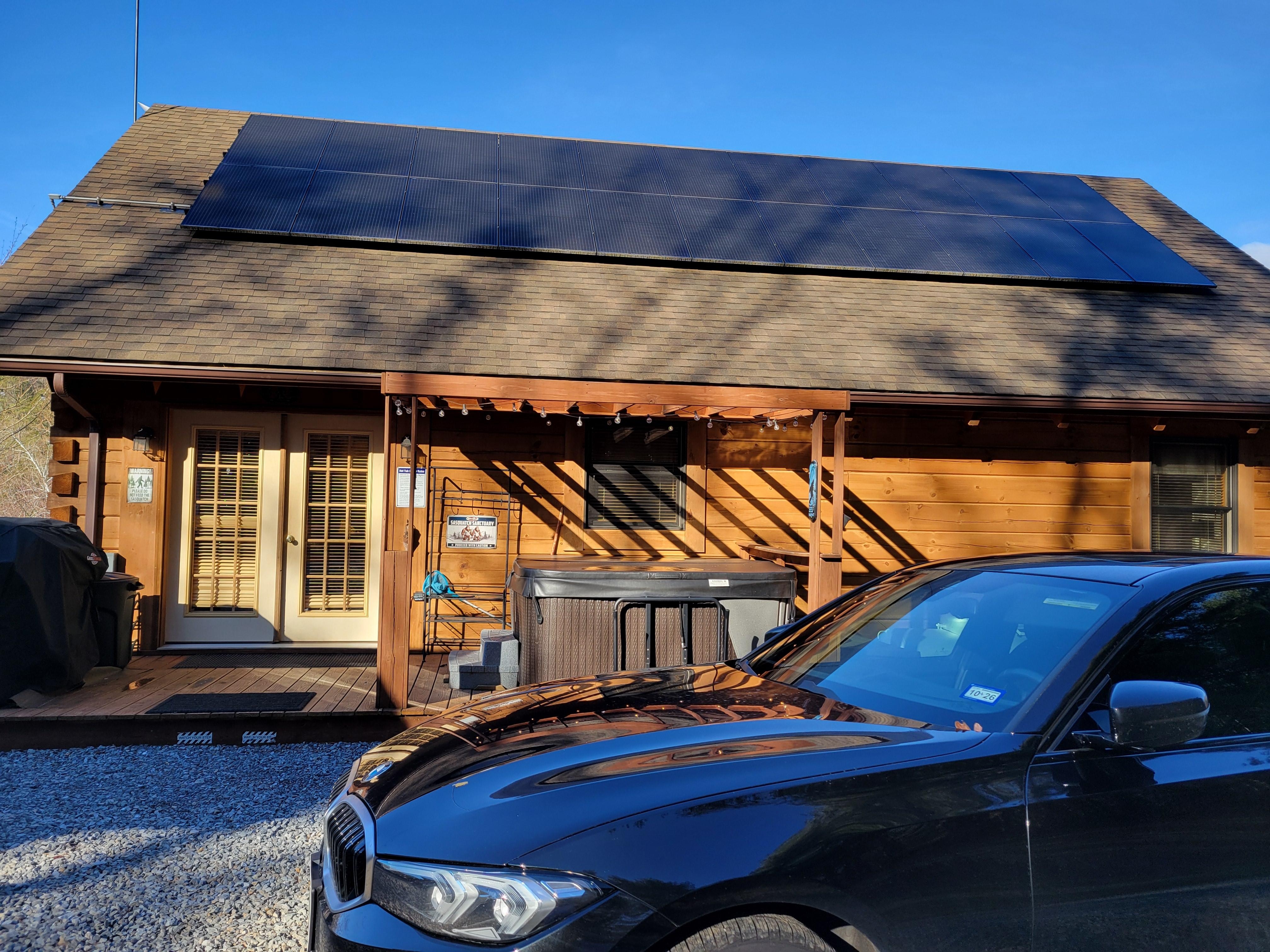 The back of the cabin