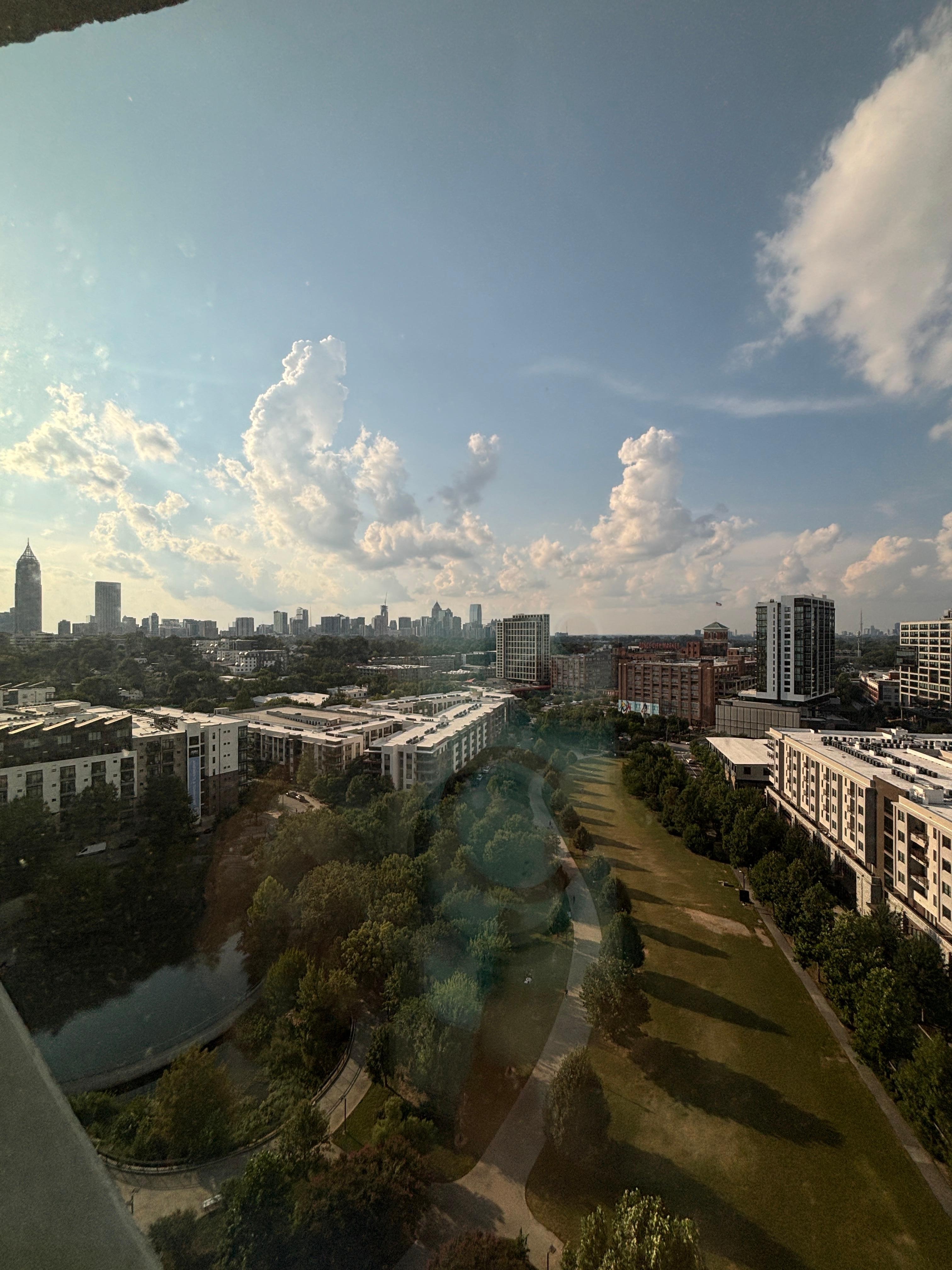 Great views of the Park and City Scape