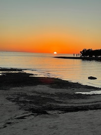 Sunset at Sombero beach!