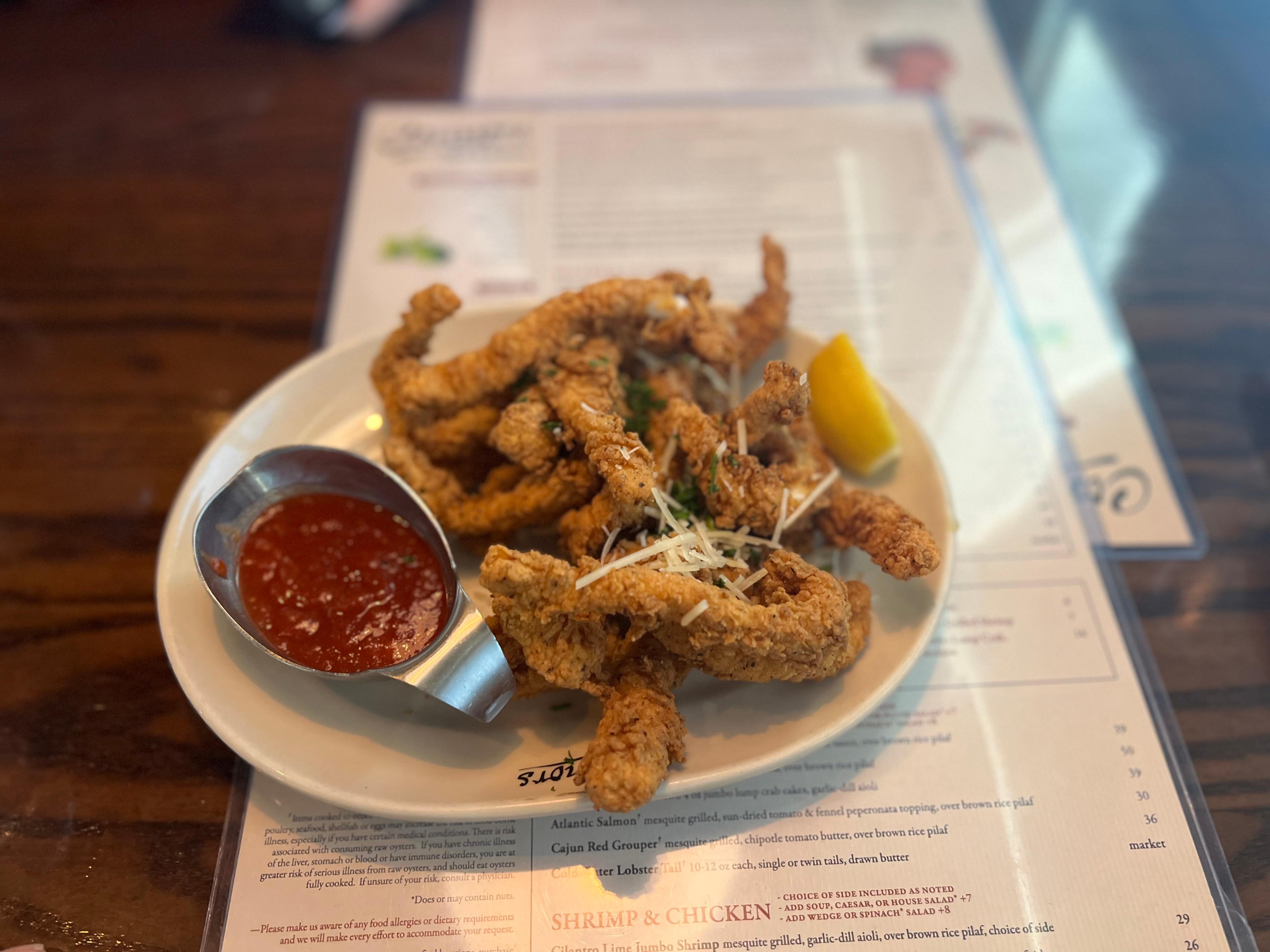 Conor’s Steak and Seafood Restaurant - Calamari AMAZING!!!