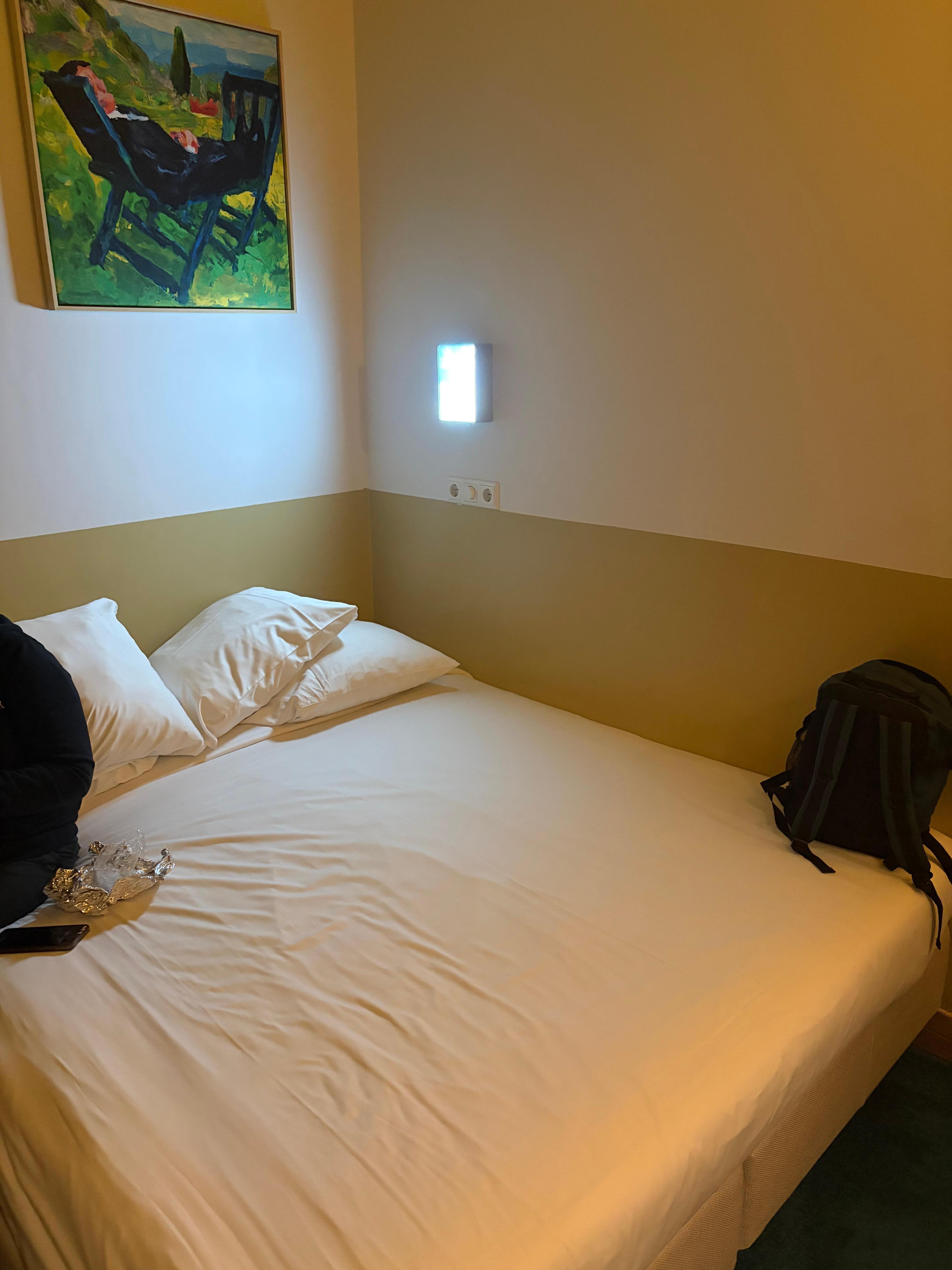 My Blue room bed.