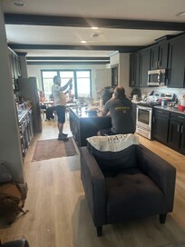 Morning in the kitchen.