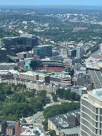 From Prudential observation deck which 2 tickets were free with hotel stay