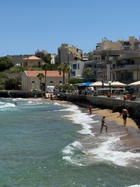 Beach by the hotel