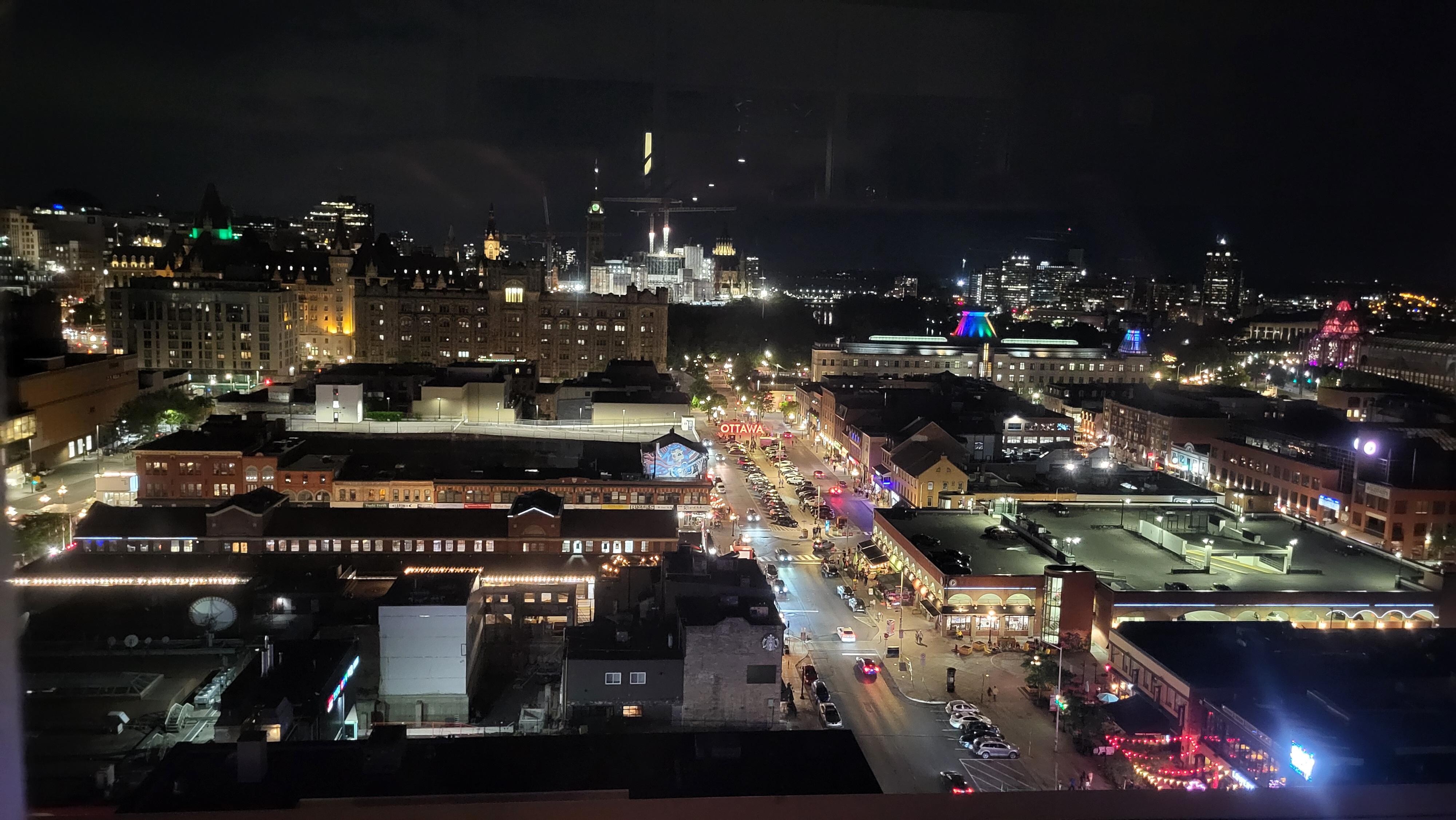 View from the Andaz rooftop terrace. 