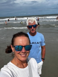 Enjoying cocoa beach