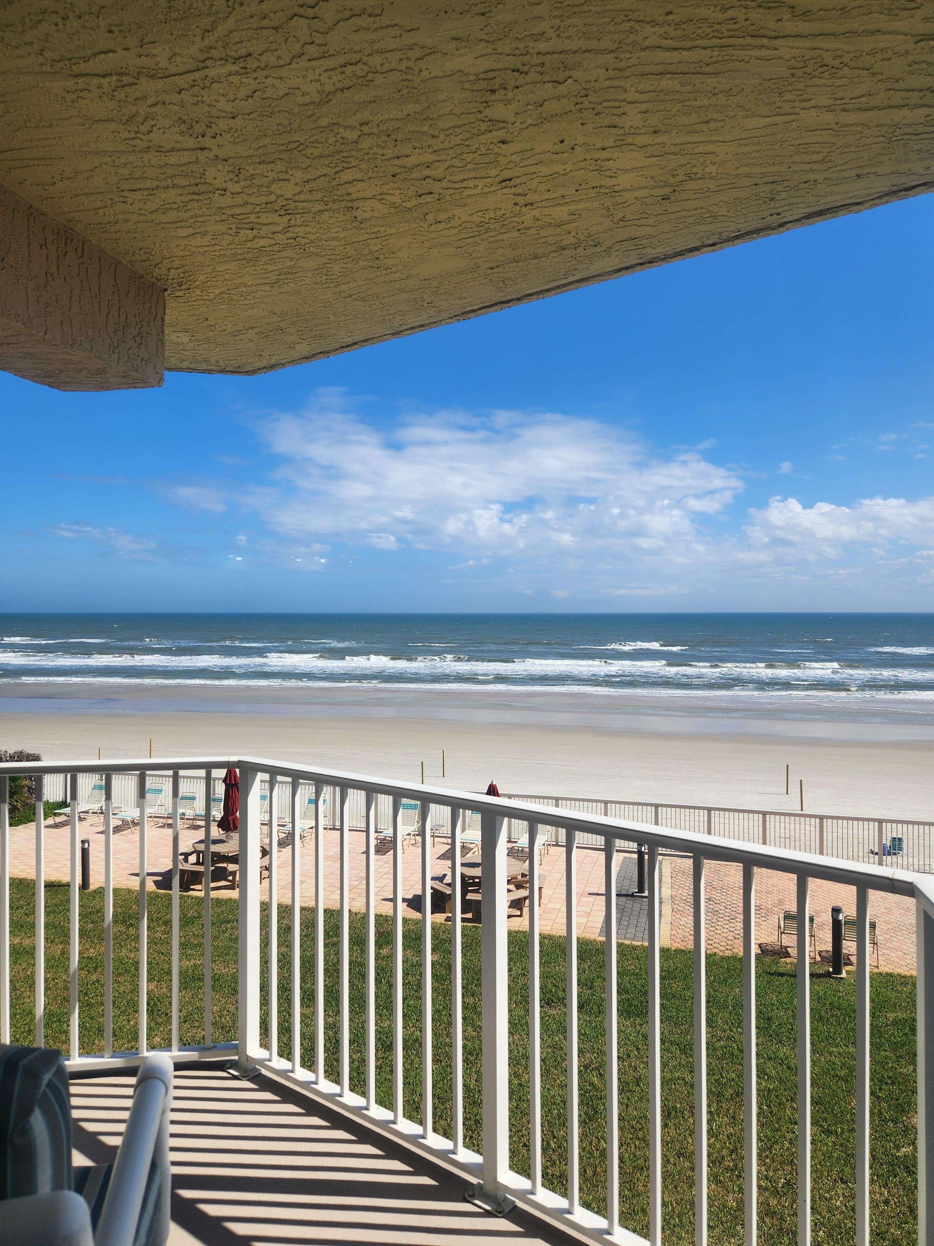 You can't ask for better a better view! 