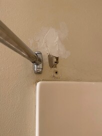 Dry wall repair needed