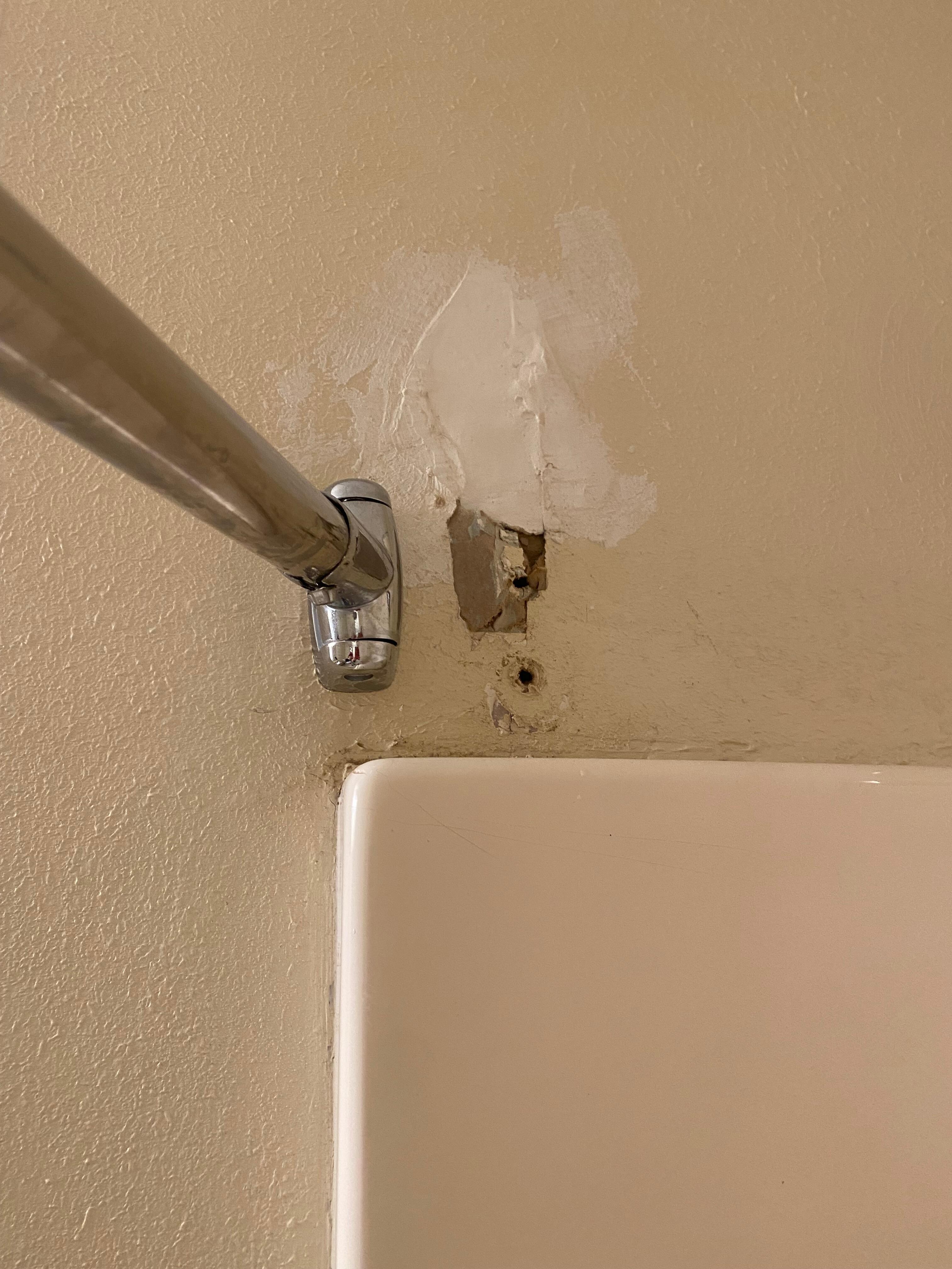 Dry wall repair needed