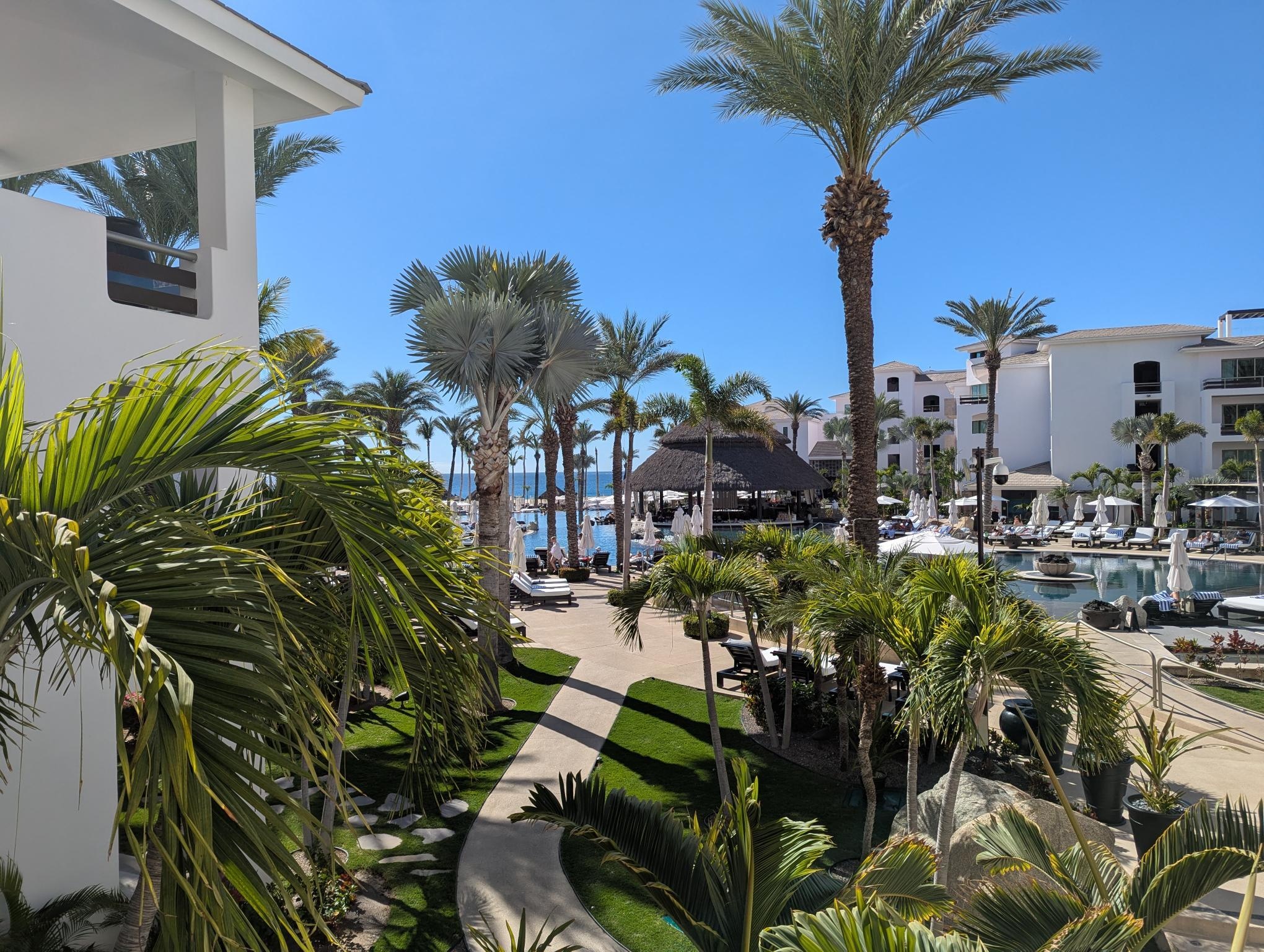 The view from our room