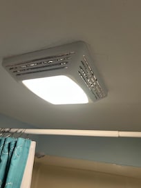 Dirty bathroom fan