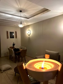 Sehr romantische Atmosphäre und ein Moment der Entspannung