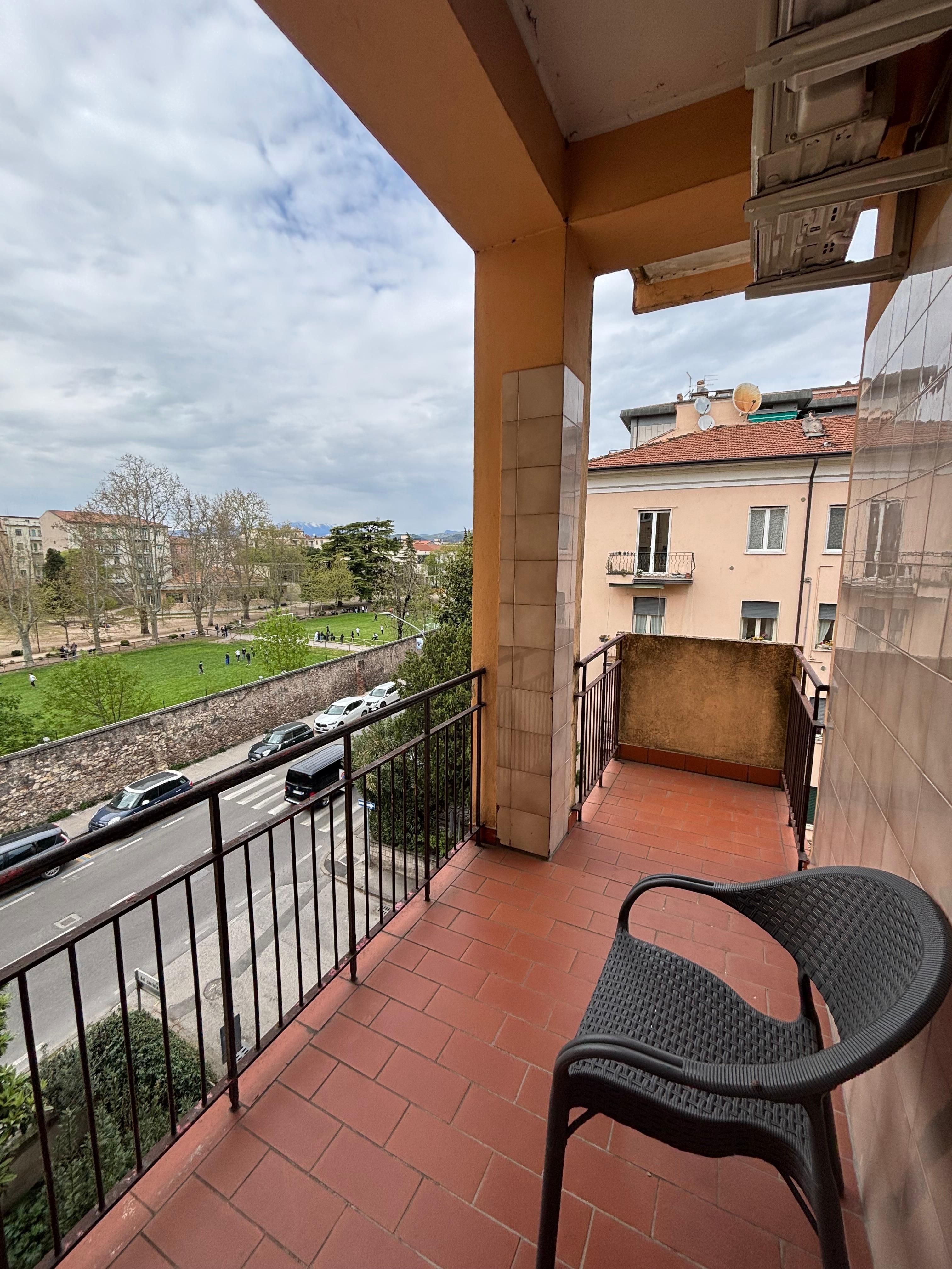 ベランダが付いてました