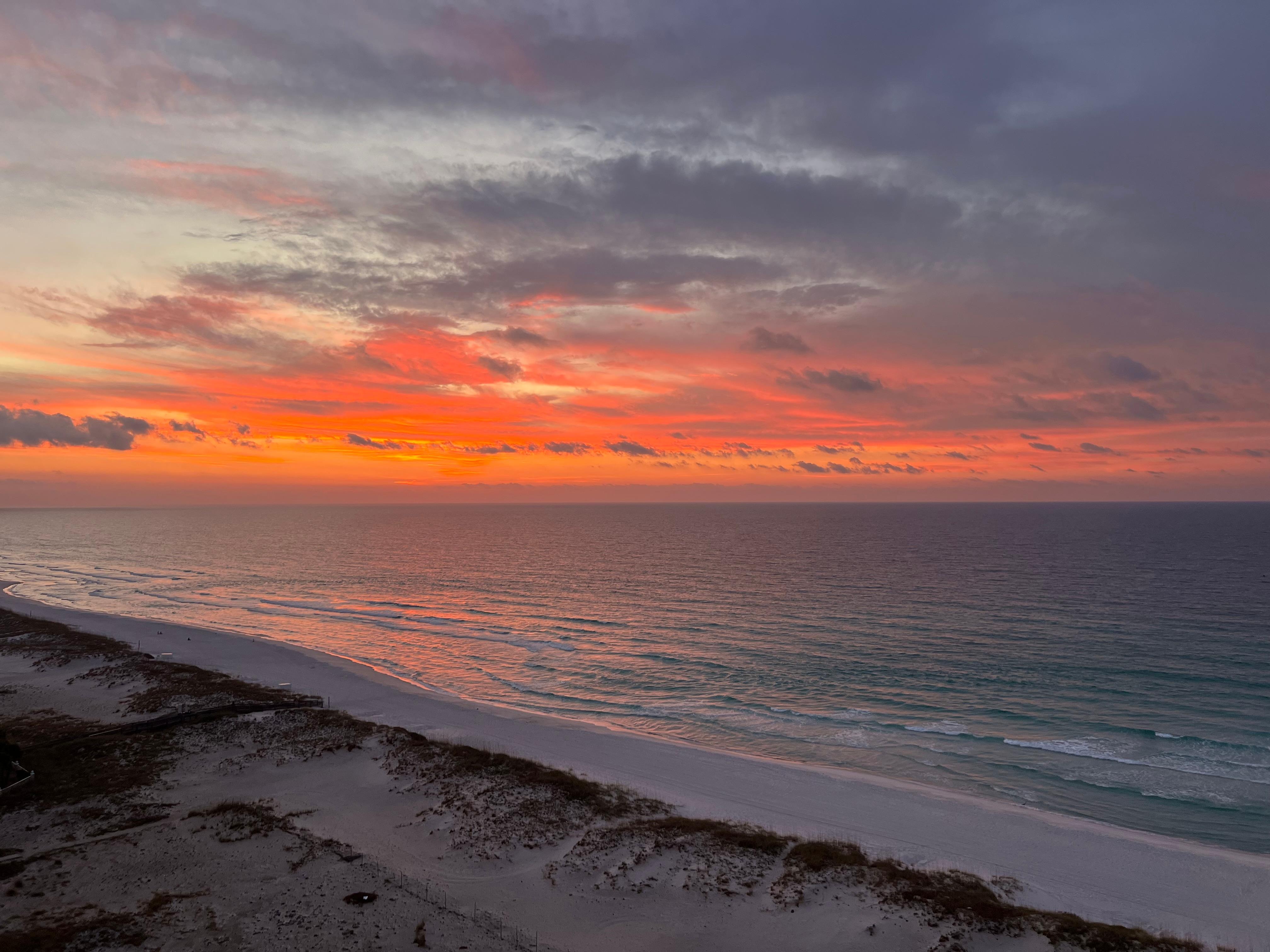 Sunrise from Balcony (zoomed)