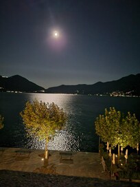 View of the lake from the room