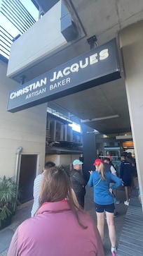 Great bakery one block away