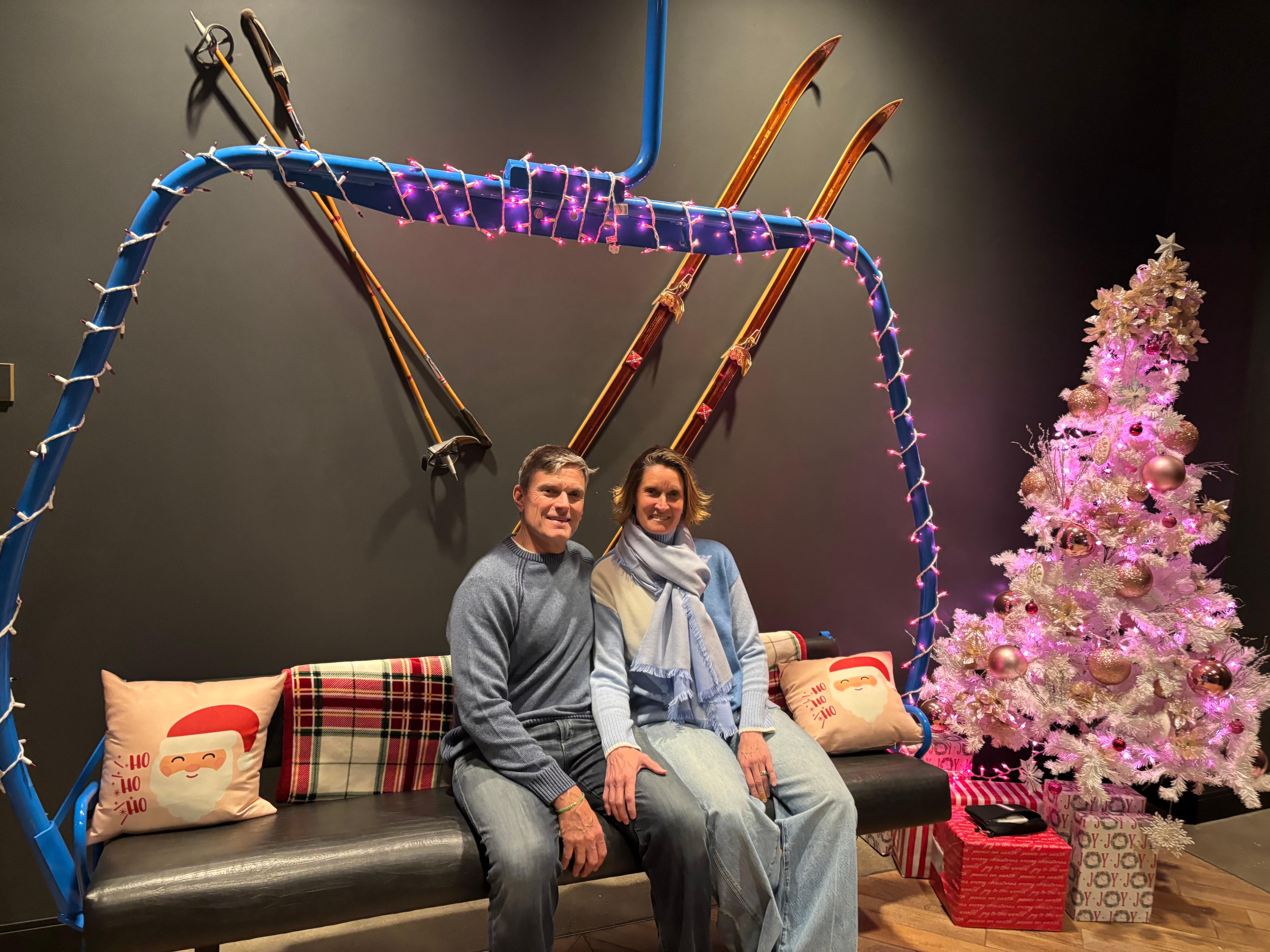 Perfect photo op set up in the lobby!