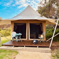 Glamping tent