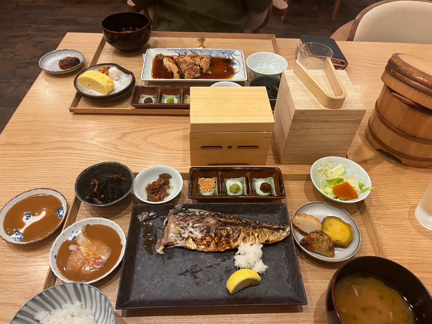 食べかけですみません😅朝食です