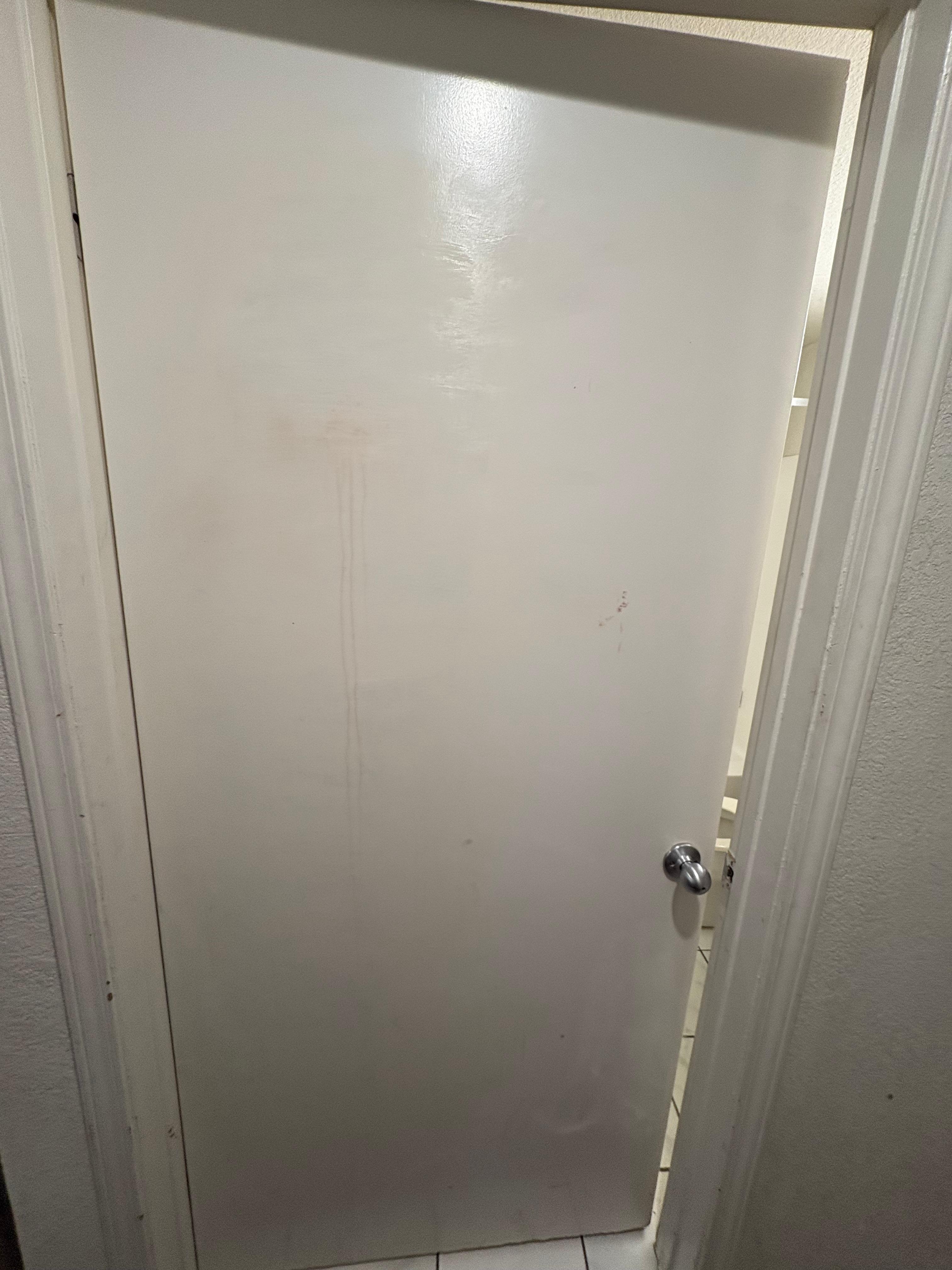 Bathroom door